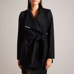 Ted Baker Black wool coat (New, never worn)